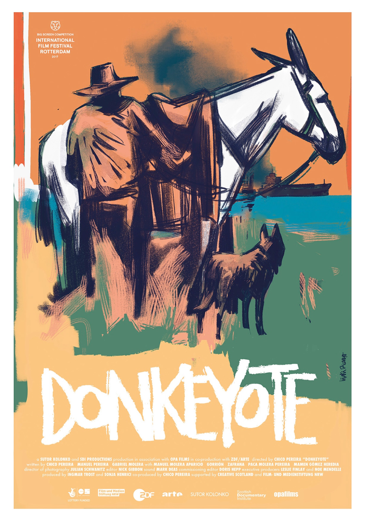 donkeyote poster – blue penguin film
